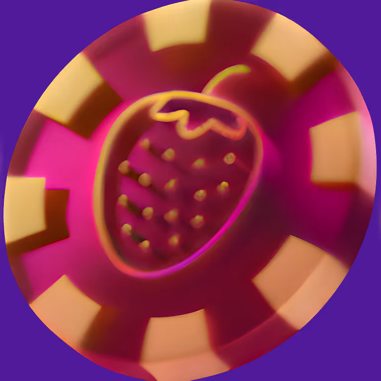 Rainbet Casino displaying poker chips stacked on a glowing green surface.